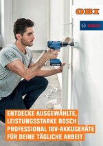 Bosch bei OBI Prospekt für Rodgau mit 1 Seiten Bosch bei OBI Prospekt für Rodgau: "LEISTUNGSSTARKE BOSCH 18V-AKKUGERÄTE FÜR DEINE TÄGLICHE ARBEIT", 1 Seiten, 18.11.2020 - 15.12.2020