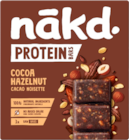 BARRES DE CÉRÉALES CACAO NOISETTE NAKD PROTEIN - NAKD en promo chez Auchan Supermarché BARRES DE CÉRÉALES CACAO NOISETTE NAKD PROTEIN - NAKD dans le catalogue Auchan Supermarché