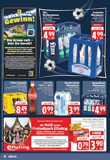 Coca Cola im EDEKA Prospekt "Aktuelle Angebote" mit 29 Seiten (Lippstadt)