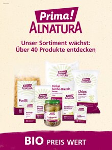 Alnatura Bremen Prospekt der aktuellen Woche, gültig von 01.09.2023 bis 30.09.2023 Aktueller Alnatura Bremen Prospekt "Alnatura Magazin" mit 60 Seiten