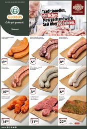 Aktueller GLOBUS Prospekt mit Bratwurst, "Aktuelle Angebote", Seite 1