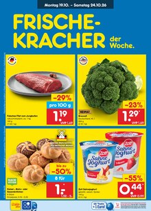 Brot Angebot im Netto Marken-Discount Prospekt, gültig von 19.10.2026 bis 24.10.2026 Brot Angebot im aktuellen Netto Marken-Discount Prospekt auf Seite 4