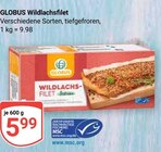 Aktuelles Wildlachsfilet Angebot bei GLOBUS in Bochum ab 5,99 €