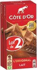 Tablettes de chocolat l'original - CÔTE D’OR dans le catalogue Supermarchés Match