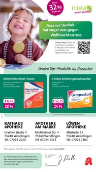 mea - meine apotheke Prospekt der KW 50 "Unsere Dezember-Angebote" Aktueller mea - meine apotheke Prospekt "Unsere Dezember-Angebote" Seite 1 von 4 Seiten