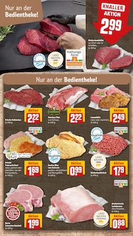 Rindfleisch im REWE Prospekt "Dein Markt" mit 24 Seiten (Augsburg)