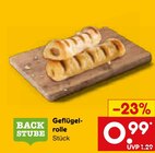 Geflügelrolle im Angebot bei Netto Marken-Discount in Völklingen Geflügelrolle Angebote von BACK STUBE bei Netto Marken-Discount Völklingen für 0,99 €