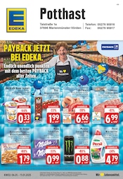 Aktueller EDEKA Supermarkt Prospekt in Höxter und Umgebung, "Aktuelle Angebote" mit 28 Seiten, 06.01.2025 - 11.01.2025