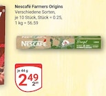 Farmers Origins im Angebot bei GLOBUS in Pulheim Farmers Origins Angebote von Nescafé bei GLOBUS Pulheim für 0,25 €