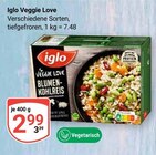 Veggie Love Angebote von Iglo bei GLOBUS Gera für 2,99 €
