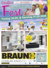 Badmöbel im BRAUN Möbel-Center Prospekt in Homburg Aktueller BRAUN Möbel-Center Prospekt mit Badmöbel, "CA$HBACK WOCHEN", Seite 20