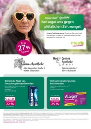 mea - meine apotheke Prospekt mit 4 Seiten