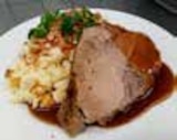 Ofenfrischer Schweinsbraten im Angebot bei Möbel Inhofer in Kempten Ofenfrischer Schweinsbraten Angebote bei Möbel Inhofer Kempten für 6,90 €