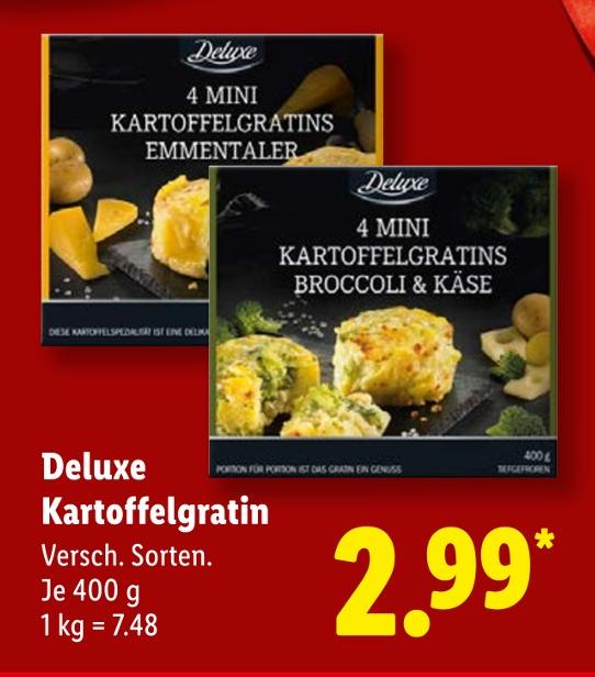Kartoffelgratin Emmentaler
