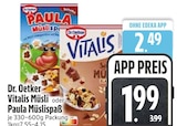 Vitalis Müsli von Dr. Oetker im aktuellen EDEKA Prospekt für 1,99 €
