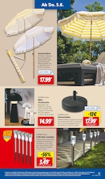 Lidl Solarlampe im Prospekt 