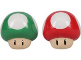 Salz im MediaMarkt Saturn Prospekt Super Mario Mushroom Salz und Pfefferstreuer von PALADONE PRODUCTS im aktuellen MediaMarkt Saturn Prospekt für 12,99 €