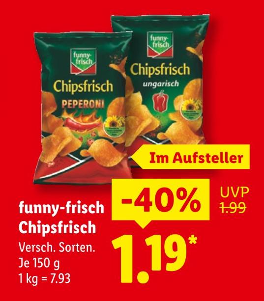 Chipsfrisch Peperoni