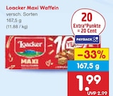 Netto Marken-Discount Heidenheim - Maxi Waffeln Angebot im Prospekt Maxi Waffeln bei Netto Marken-Discount im Heidenheim Prospekt für 1,99 €