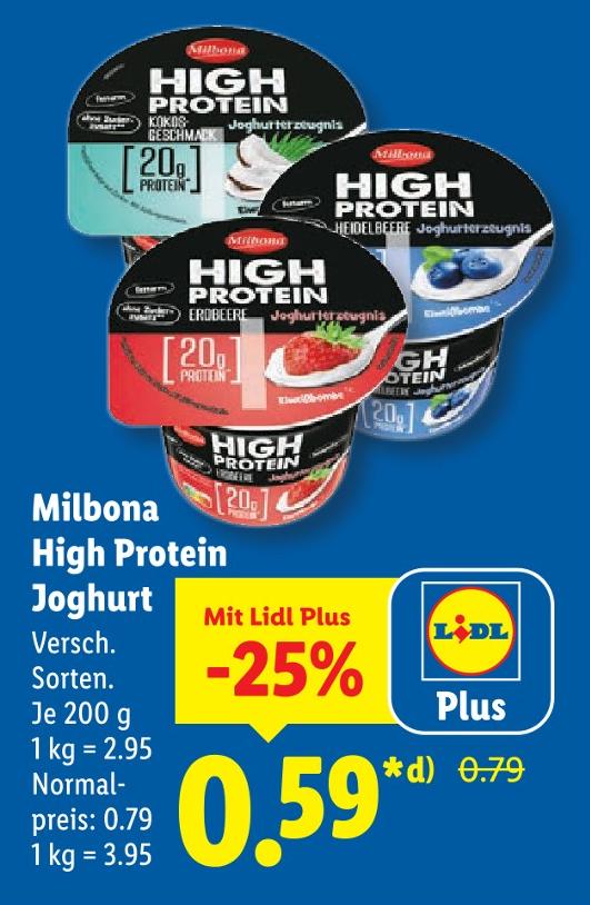 High Protein Joghurt
