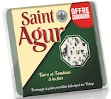 Saint agur portion en promo chez Intermarché Saint agur portion dans le catalogue Intermarché
