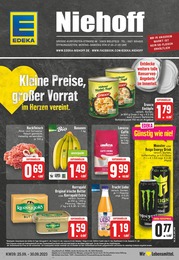 Supermärkte Prospekt von EDEKA EDEKA Prospekt: Aktuelle Angebote, 24 Seiten, 25.09.2023 - 30.09.2023
