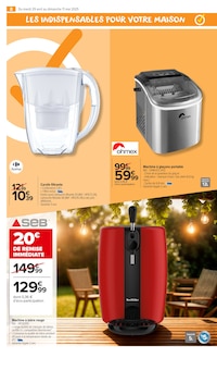 Promo Machine Glaçons dans le catalogue Carrefour Market du moment à la page 10