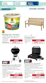 Gartenbank im METRO Prospekt in Bruchsal Aktueller METRO Prospekt mit Gartenbank, "Wochenangebote", Seite 51