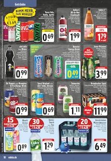 Coca Cola im EDEKA Prospekt "Aktuelle Angebote" mit 24 Seiten (Lünen)
