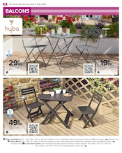 Promos Table Pliante dans le catalogue "JARDIN LÀ OÙ LA VIE SE CULTIVE" de Carrefour Table Pliante en promo dans le catalogue Carrefour à la page 36