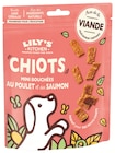 Friandises pour chiots mini bouchées au poulet et saumon - LILY'S KITCHEN à 2,59 € dans le catalogue Intermarché Hyper