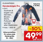 Hemdenbügler Pro Angebote von CLEANmaxx bei Netto Marken-Discount Filderstadt für 49,99 €