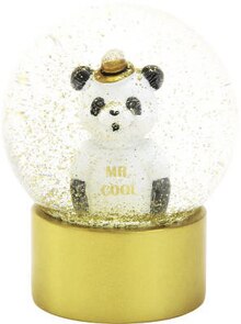 Boule à neige Panda en verre - Géant Casino à Noisy-le-Grand Boule à neige Panda en verre en promo chez Géant Casino Noisy-le-Grand à 8,00 €