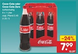 Aktuelles Coca-Cola oder Coca-Cola Zero Angebot bei Netto Marken-Discount in Herten ab 7,99 €