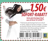 Persil im EDEKA Prospekt 1.50€ SOFORT-RABATT von Persil im aktuellen EDEKA Prospekt