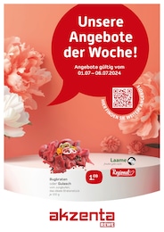 Akzenta Prospekt für Wuppertal: "Unsere Angebote der Woche!", 8 Seiten, 01.07.2024 - 06.07.2024