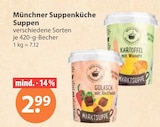 Suppen von Münchner Suppenküche im aktuellen V-Markt Prospekt für 2,99 €