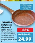 Aktuelle Pfanne Angebote bei Kaufland in Darmstadt Aktuelles Bratpfanne »Copper & Stone Pan« Angebot bei Kaufland in Darmstadt ab 24,99 €