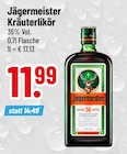 Kräuterlikör von Jägermeister im aktuellen Trinkgut Prospekt für 11,99 €