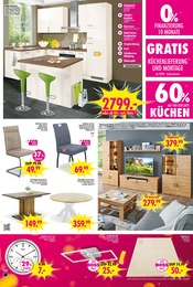 SB Möbel Boss Uhren im Prospekt 