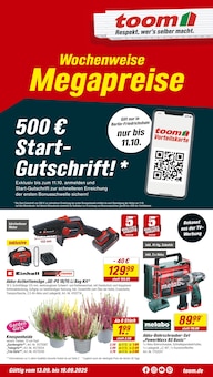 Bohrmaschine Angebot im aktuellen toom Baumarkt Prospekt auf Seite 1