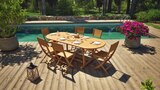 Ensemble de jardin Bali - HYBA en promo chez Carrefour Ensemble de jardin Bali - HYBA dans le catalogue Carrefour