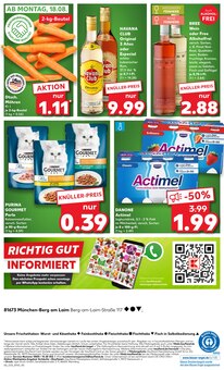Spirituosen im Kaufland Prospekt "KNÜLLER" mit 58 Seiten (München)