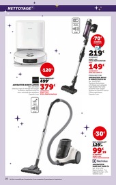 Aspirateur Angebote im Prospekt "Nos PRIX BAS illuminent vos fêtes" von Hyper U auf Seite 20