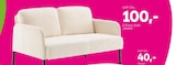 2-SITZER-SOFA „MIAMI“ bei mömax im Hannover Prospekt für 40,00 €