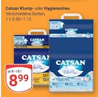Klump im Angebot bei GLOBUS in Wetzlar Klump Angebote von Catsan bei GLOBUS Wetzlar für 8,99 €
