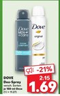 Aktuelles Deo-Spray Angebot bei Kaufland in Dresden ab 1,69 €