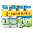 Lait U.H.T. Bio "Format Familial" - LACTEL en promo chez Carrefour Angers à 8,51 €