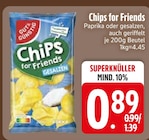Chips im EDEKA Prospekt Chips for Friends von GUT & GÜNSTIG im aktuellen EDEKA Prospekt für 0,89 €