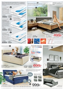 Boxspringbett im Ostermann Prospekt "Das Jubiläum 77 Jahre Ostermann" mit 16 Seiten (Essen)